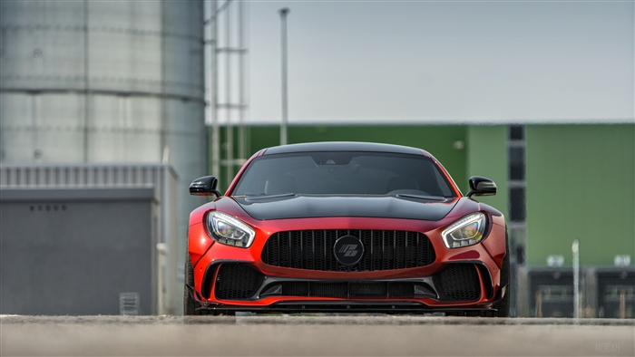 Prior Design Mercedes-AMG GT S PD700GTR 2018 4K
