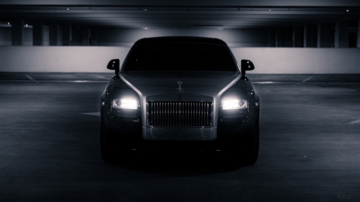 Black Rolls Royce Front
