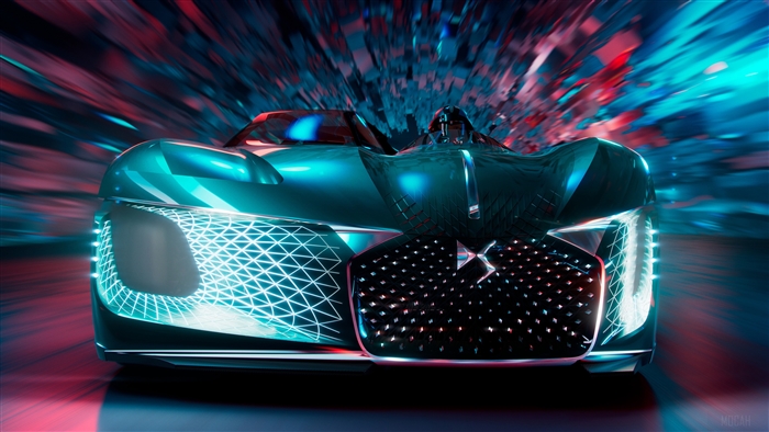 DS X E Tense concept car 4K