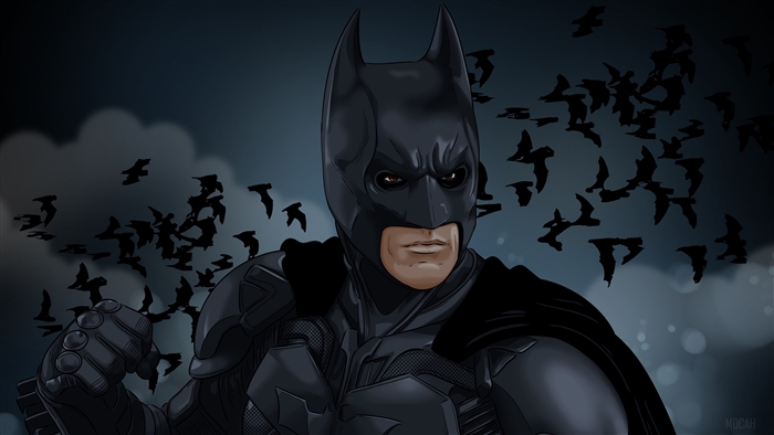 Christian Bale as Batman from The Dark Knight 4K