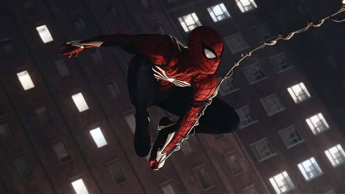 Spider-Man Shooting Spider Web 4K