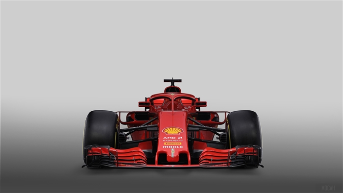 Ferrari SF71H Formula 1 car 4K