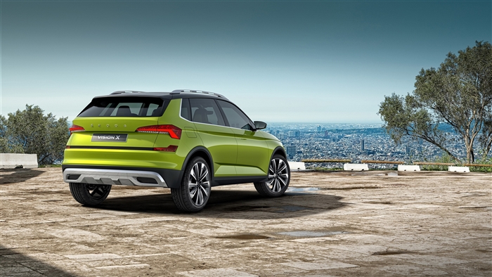 Skoda Vision X 2018 Rear