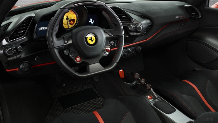 Ferrari 488 Pista Interior