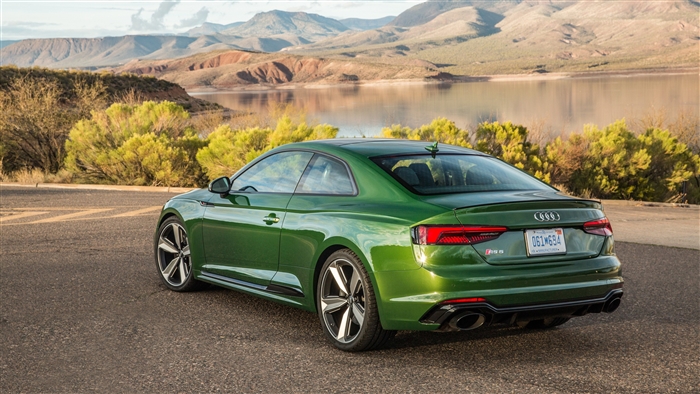 Green Audi RS5 Coupe 4K