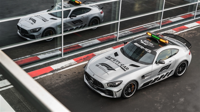 Mercedes-AMG GT R F1 Safety Car 2018 4K
