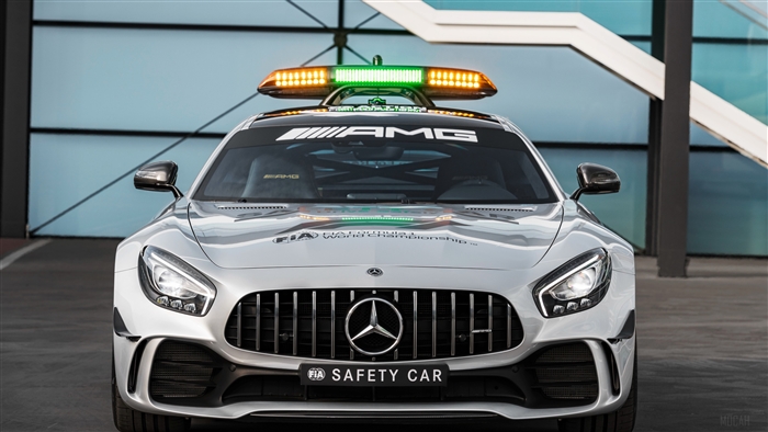 Mercedes-AMG GT R F1 Safety Car 2018 4K