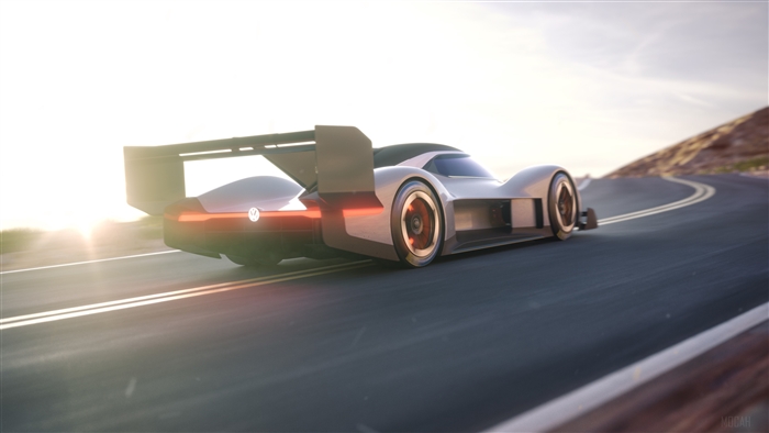 Volkswagen I.D. R Pikes Peak 2018 Rear 4K