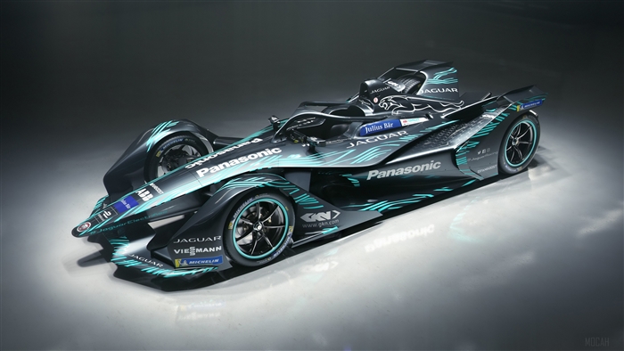 Jaguar I-Type 3 Formula E race car 4K
