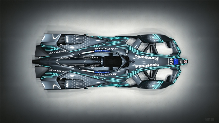 Jaguar I-Type 3 Formula E race car 4K