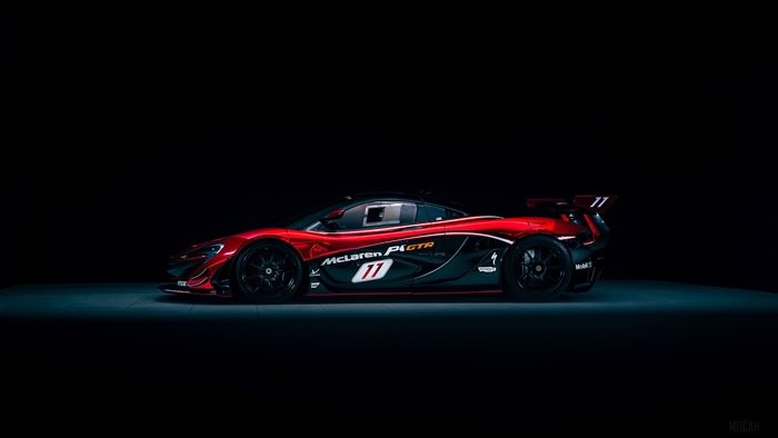 McLaren P1 GTR race car 4K