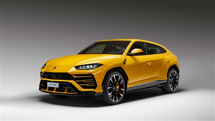 Yellow Lamborghini Urus SUV 4K