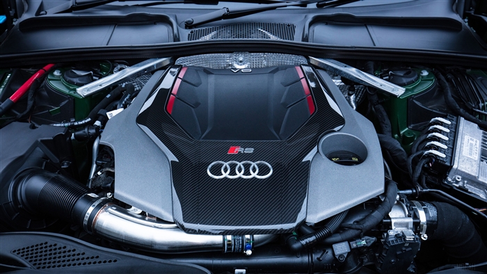 Audi RS5 V6 Engine 4K