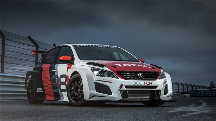 Peugeot 308 TCR race car 4K