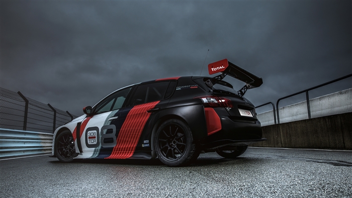 Peugeot 308 TCR race car 4K
