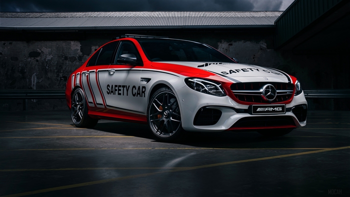 Mercedes-AMG E 63 Safety Car 2018 4K