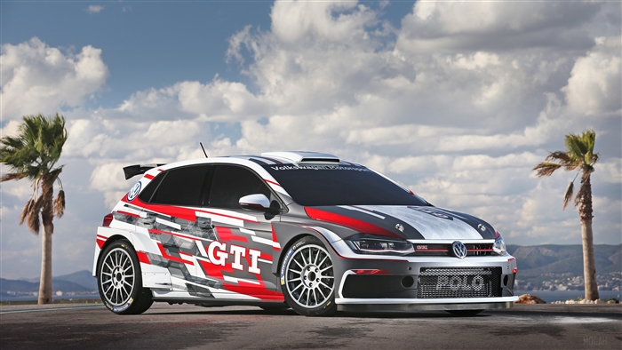 Volkswagen Polo GTI R5 Rally Car 2018 4K