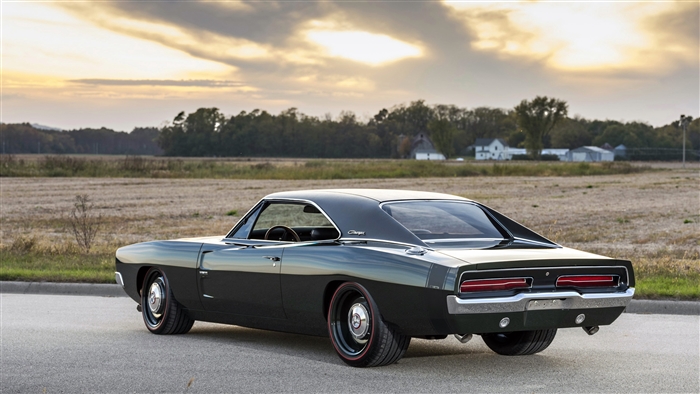 1969 Ringbrothers Dodge Charger Defector Rear View