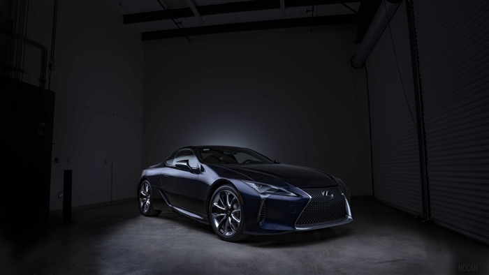 Lexus LC 500 Black Panther Photoshoot 4K
