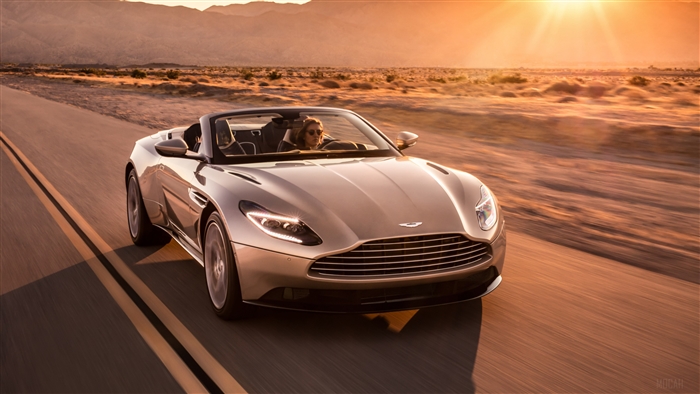 2018 Aston Martin DB11 Volante driving on road