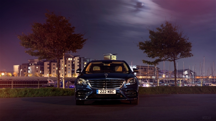 Mercedes-Benz S 350 D Lang AMG Line 2017 4K