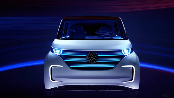 Volkswagen BUDD-e concept car 4K