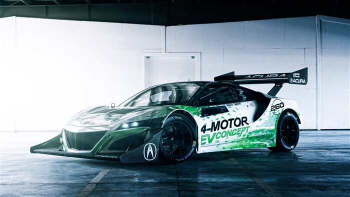 Acura NSX EV Concept race car