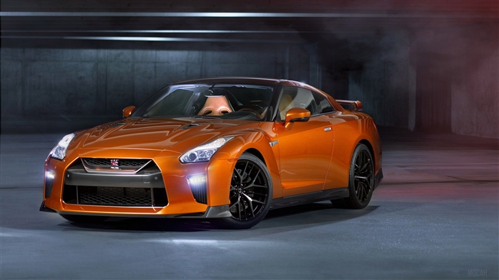 2017 Nissan GTR Orange