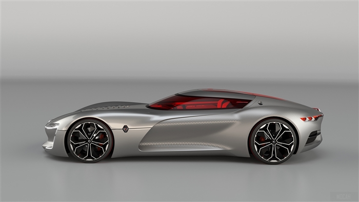 Renault Trezor concept car 4K