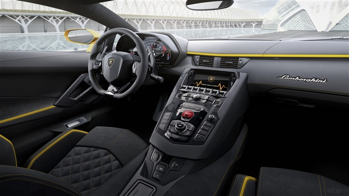 2017 Lamborghini Aventador S Interior
