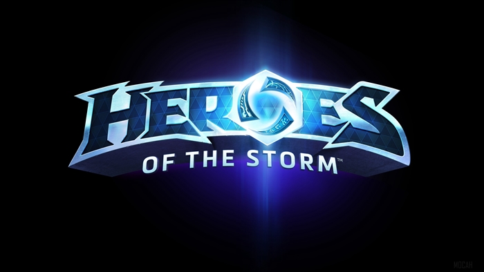 Heroes of the Storm logo 4K