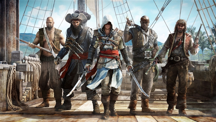 Pirates from Assassin's Creed IV: Black Flag 4K
