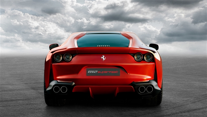 Ferrari 812 Superfast Rear