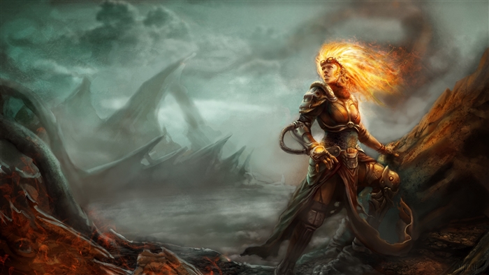 Chandra Nalaar from Magic the Gathering 4K