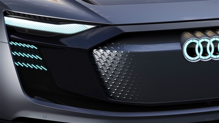 Audi Sportback Etron Concept Car