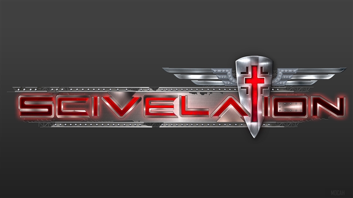 Scivelation logo with wings and cross