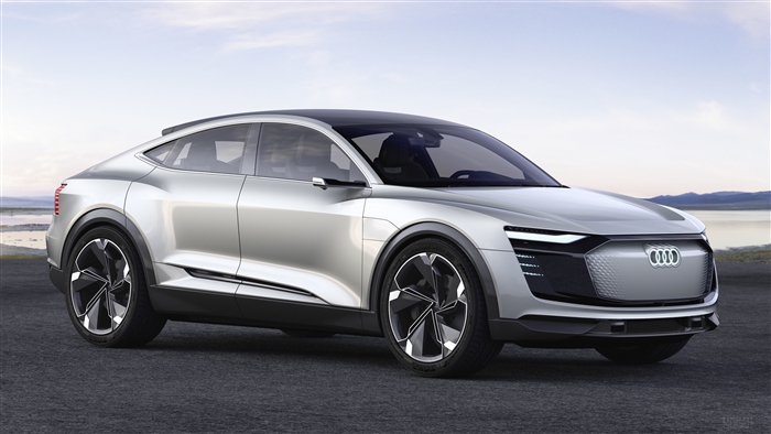 2017 Audi E-Tron concept car