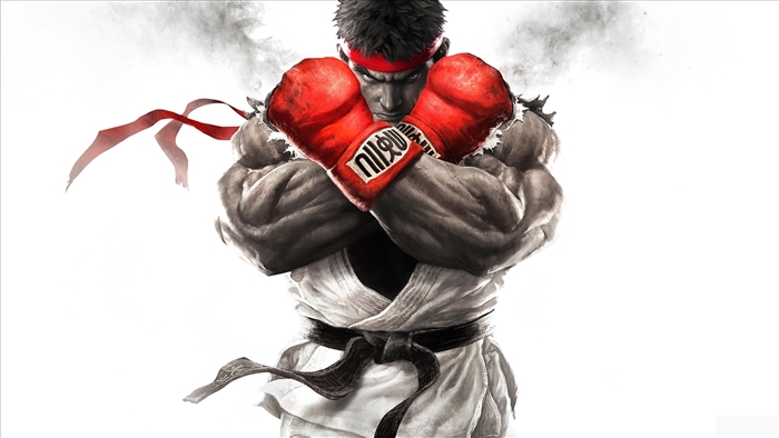 Ryu from Street Fighter V in 4K