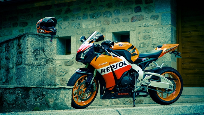 Honda CBR Fireblade Repsol Motorcycle 4K