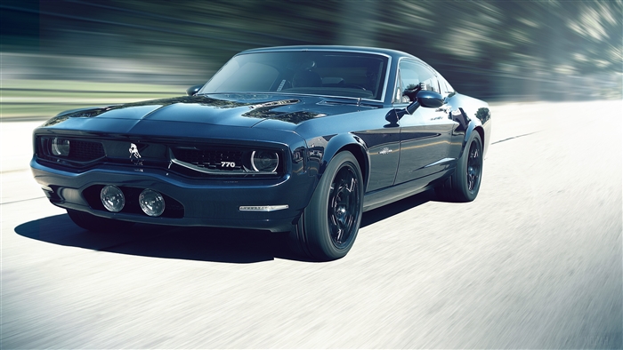 Equus Bass 770 driving on a road in 4K