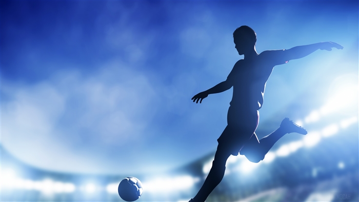 Cristiano Ronaldo Kicking Football