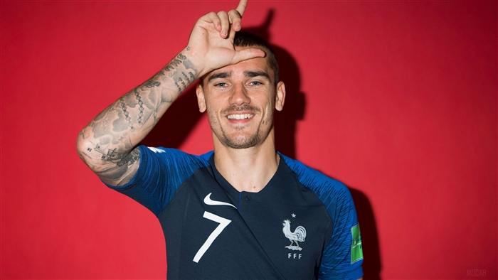 Antoine Griezmann from France national football team 4K