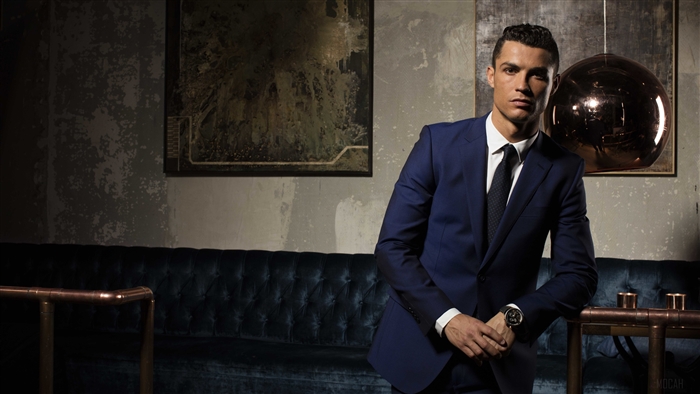 Cristiano Ronaldo in a Suit 4K