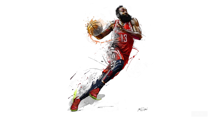 James Harden 4K Art