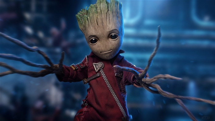 Baby Groot from Guardians of the Galaxy 4K