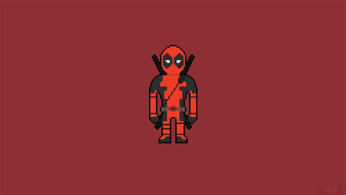 Pixel Deadpool Art