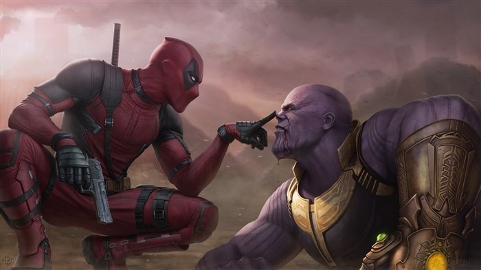 Deadpool vs. Thanos 4K
