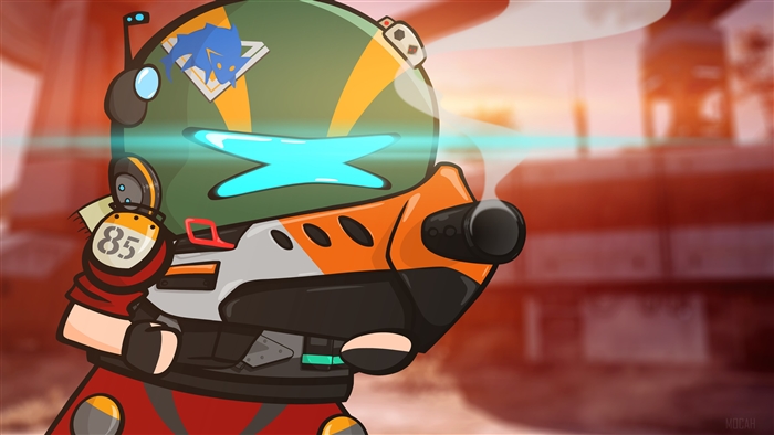 Titan Toons character from Titanfall 2 4K