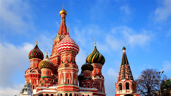 Saint Basil's Cathedral, Red Square, Moscow 4K