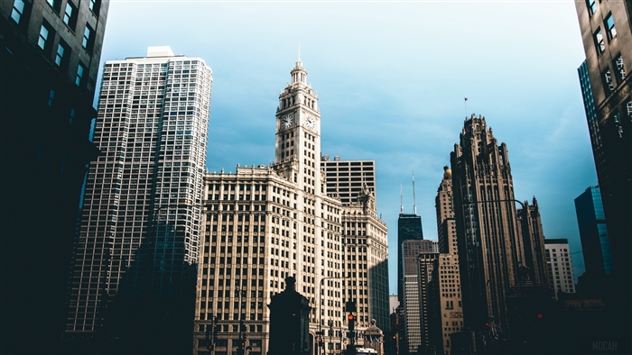 Chicago skyscrapers and architecture 4K